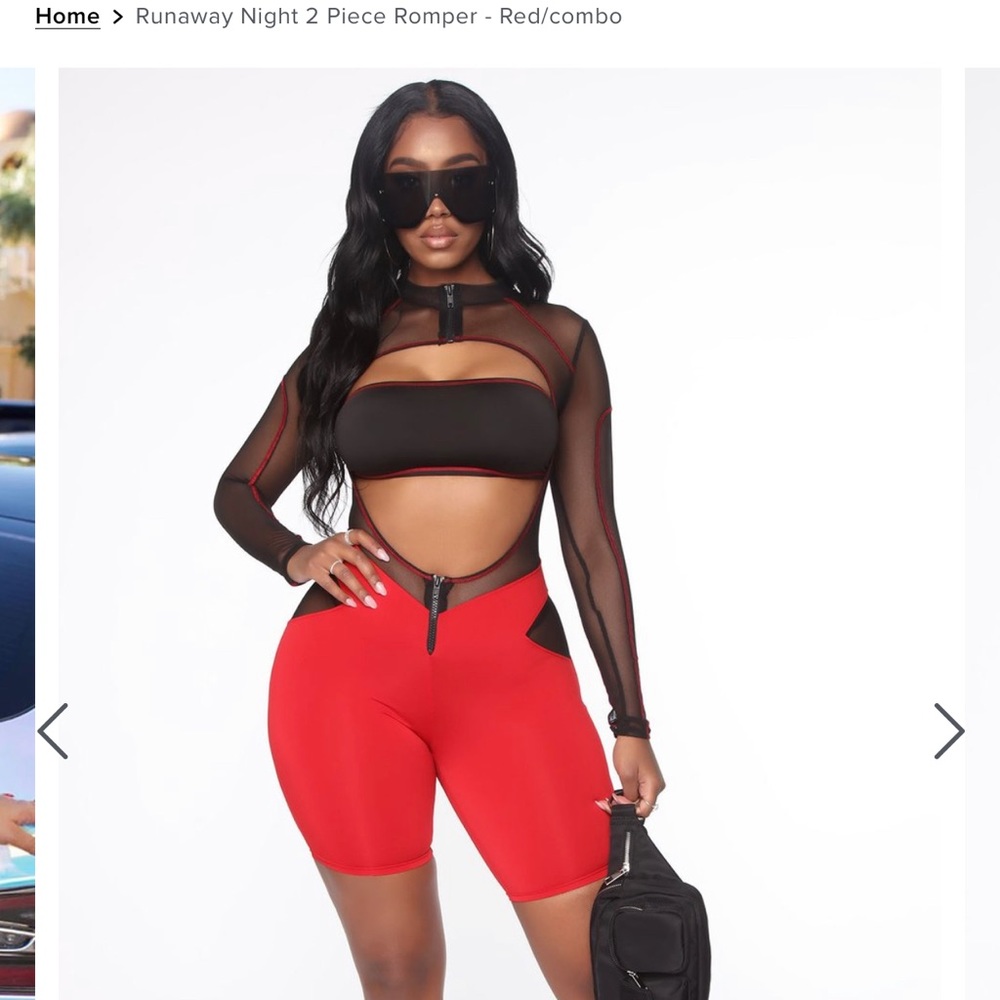 2 Piece Fashion Nova Romper